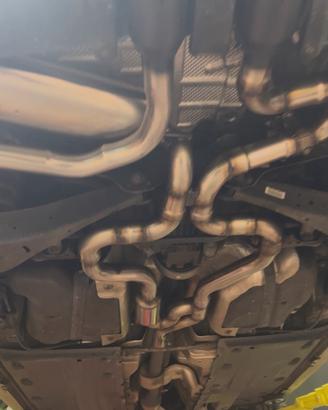 Scarico con valvola golf R mk6