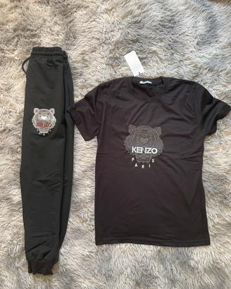pantaloni e maglietta kenzo taglia S