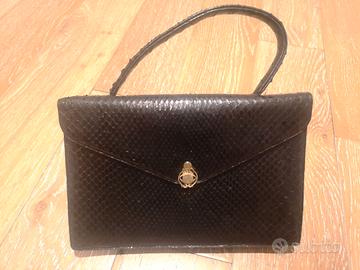 Borsetta a Mano in Lucertola Vintage