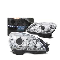 FARI LUCE DIURNA MERCEDES W204 07-10 CROMATO H7