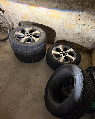 Treno gomme  invernali  completo per bmw x1 bmw