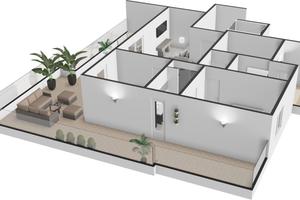 Attico panoramico con terrazza