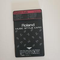 Music Style Card per Roland E70 