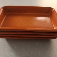 4 pirofile in terracotta da forno Piral