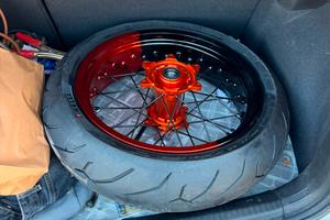 Cerchi motard Ktm exc,exc-f/sx,sx-f da125cc in su