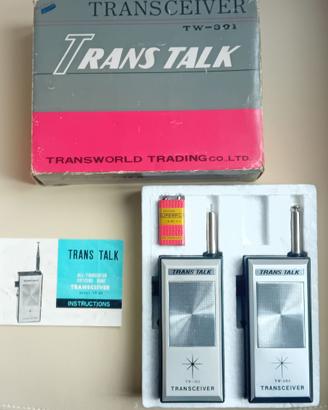 RICETRASMITENTI VINTAGE TRANS TALK TW-301