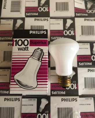 10pz Lampadine vintage originali Philips Superlux