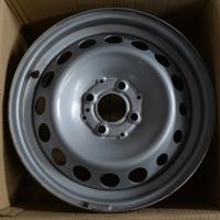 4 cerchi acciaio smart fortwo 453 r15 ft1579