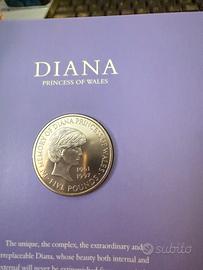 Gran Bretagna 5 sterline principessa Diana 1997
