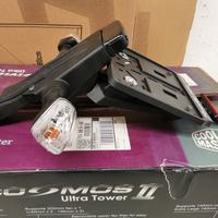 Porta Targa ORIGINALE con frecce Ninja ZX-6R 09-16