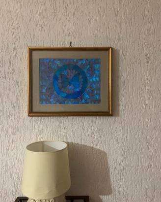 Quadro con ali di farfalla