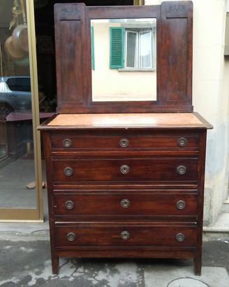 cassettone liberty d mogano