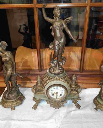 TRITTICO BRONZEO ERNEST JUSTIN FERRAND