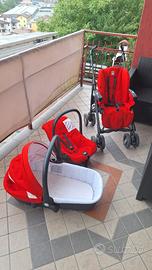 Passeggino trio Cam