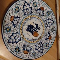 piatto in ceramica B.Brolli Faenza 