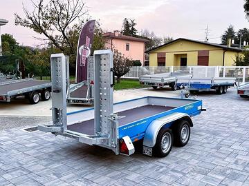 2 Rimorchi 35q.li Pronta cons. Piattaforme Miniesc