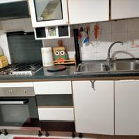 Cucina Lube 225,5 cm con lavello e piano cottura