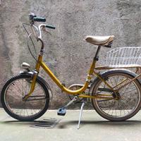 Bicicletta Graziella ATALA  20' colore giallo oro.