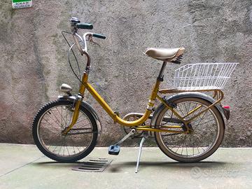 Bicicletta Graziella ATALA  20' colore giallo oro.