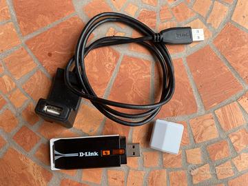 Wi-Fi Mini DWA-140 Adattatore USB