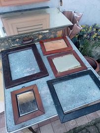Cornici legno vintage 