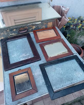 Cornici legno vintage 
