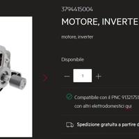 Ricambi lavatrice AEG Mod.L75370TL - PNC 913217518