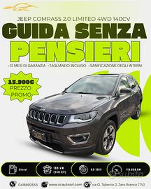 Jeep Compass 2.0 mjt Limited 4wd 140cv Automatico