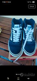 vans alte blu navy