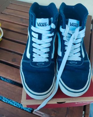 vans alte blu navy