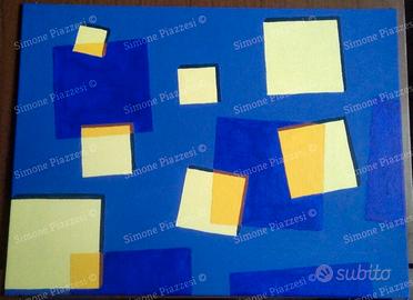 Quadro di Simone Piazzesi - QUADRATI PROGRESSIVI F