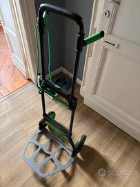 Carrellino verde e nero