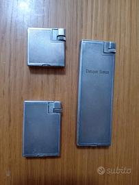 tris accendini Dunhill a benzina 