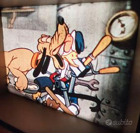 Film 16mm DONALD AND PLUTO Walt Disney TECHNICOLOR