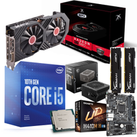 i5 10400F RX580 MADRE LGA 1200 16GB DDR4 550WATT