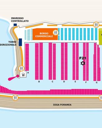 Posto - ormeggio per barca a vela o a motore