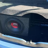 subwoofer Mtx 32 + aplificatore hertz hdp4