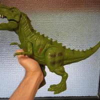 2 T-Rex JP Dinosauri Elettronici Suoni e Luci 