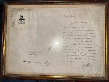 Lettera G. Verdi