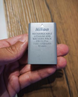 Batteria Nikon EN-EL25a 1250maH