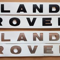 Scritte auto LAND ROVER