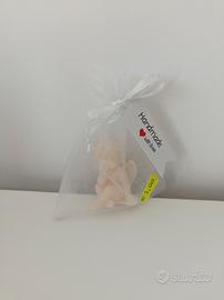 Candela a forma di angioletto 