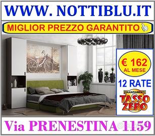 Letto a Scomparsa BINGO 2p _ 12 rate da 162 €