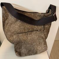 Borbonese - Borsa Luna Bag (Hobo) in Camoscio O.P.