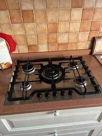 Piano cottura Rex Elettrolux da 70cm 5 fuochi gas