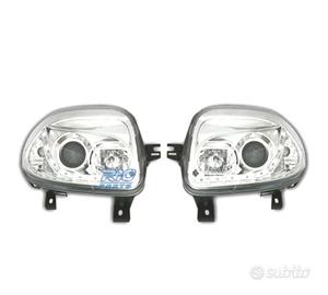 FARI PER RENAULT CLIO 98-01 LUCE DIURNA A LED FOND