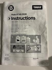 Thule xt 3028 per montaggio Wingbar Edge