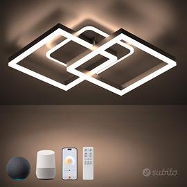 Plafoniera LED Smart 40W Wi-Fi Alexa - NUOVA
