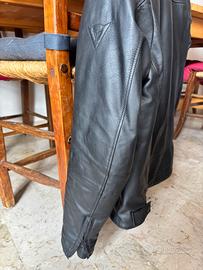Giacca in pelle nera Dainese tg46