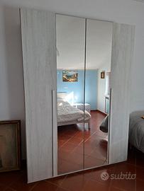 Camera da letto completa olmo bianco